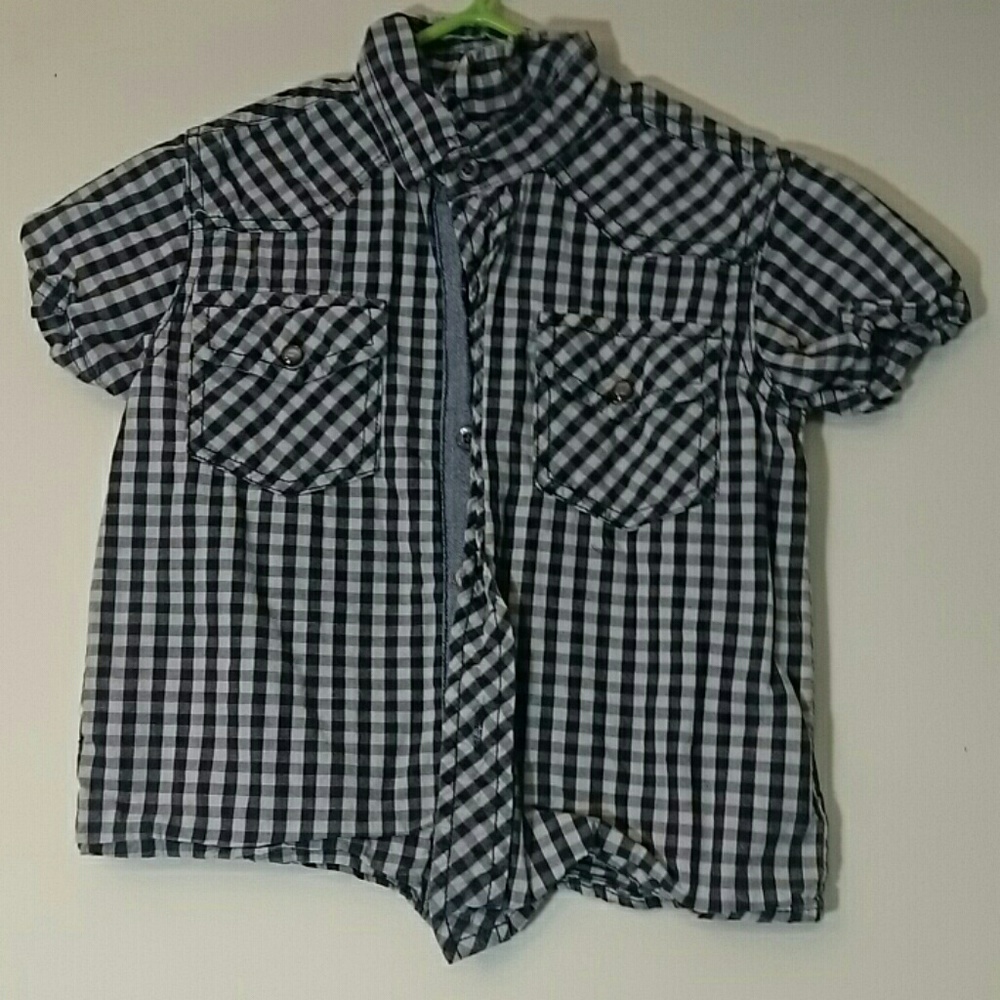 Plaid button up shirt